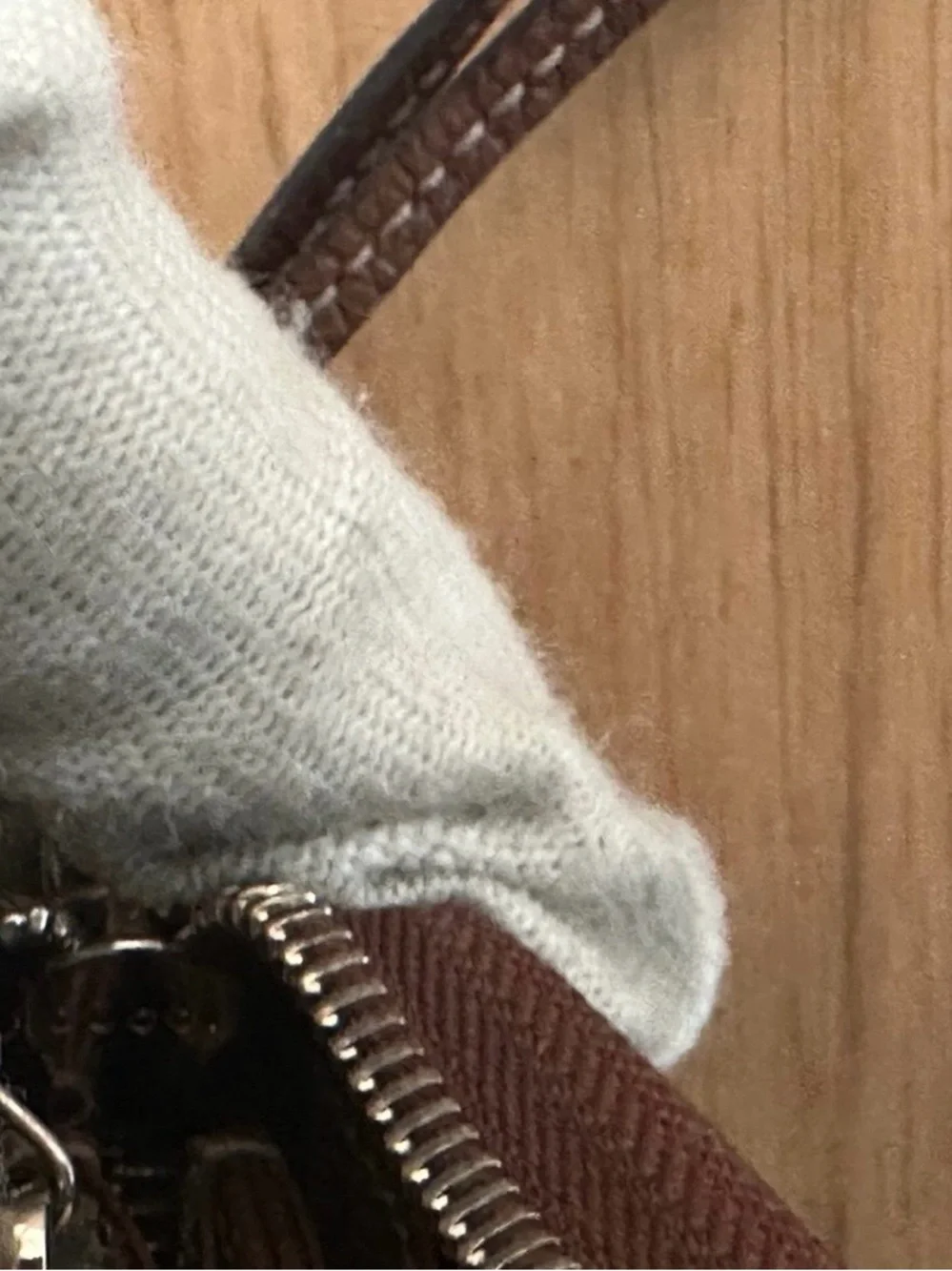 Gucci Brown GG Supreme Zip-Around Wallet